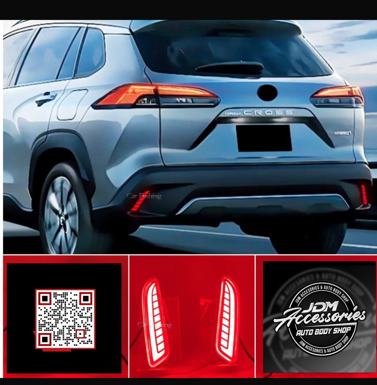 Reflectores LED Toyota Cross