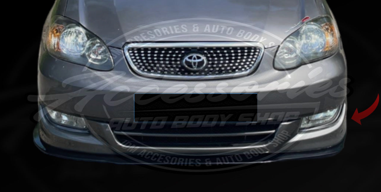 Front Lip Toyota Corolla 2003-2008