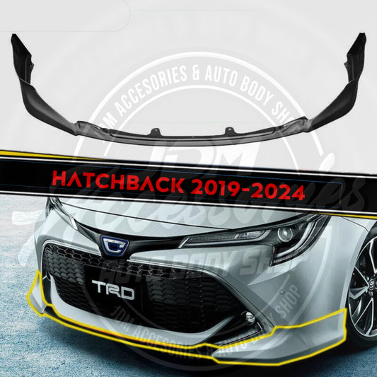 Front lips Toyota Corolla Hatchback 2019-2024