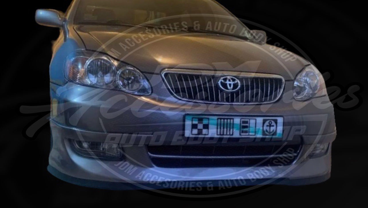 Front Lip Toyota Corolla 2003-2008