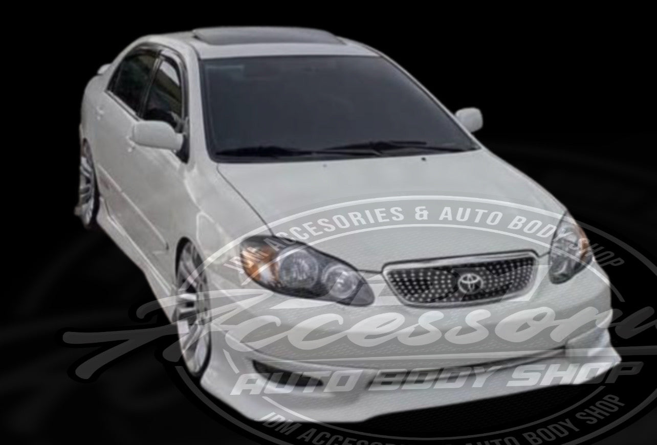 Front Lip Toyota Corolla 2003-2008