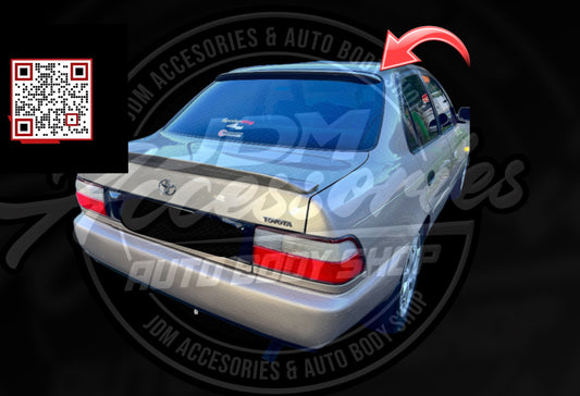 Vicera para Toyota Corolla 1993-1997(Cristal trasero)